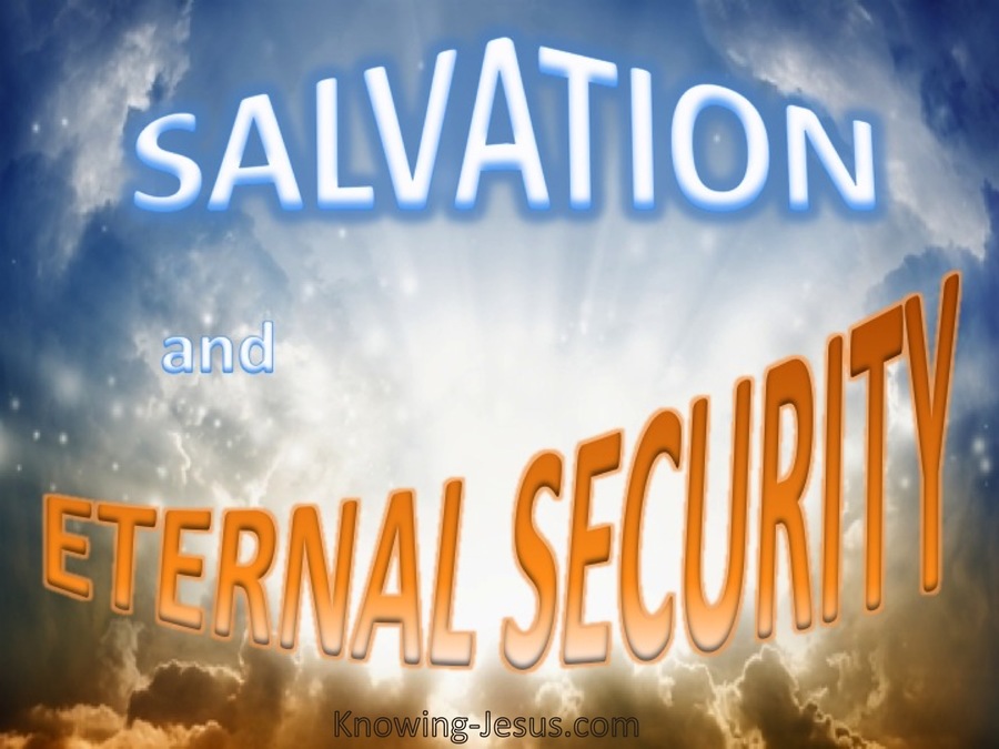 SALVATION - And Eternal Security (blue)